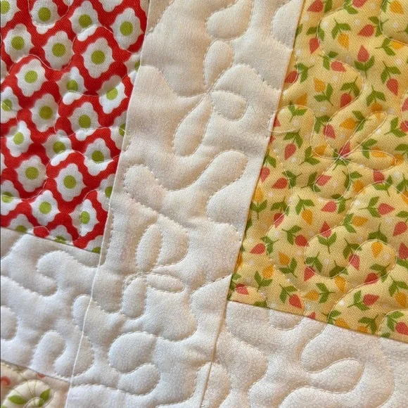 New Handmade Patchwork Baby/Child Quilt - Picture 4 of 5